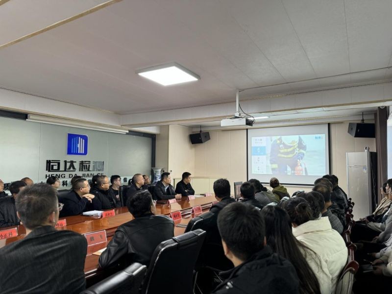 甘肃恒达工程检测有限公司成功举办“强化安全意识，共筑消防防线” 消防安全演练活动